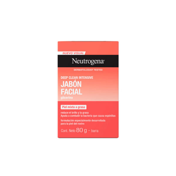 Neutrogena Deep clean jabón en barra 80g