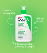 CeraVe Limpiadora hidratante 473ml - Imagen 2