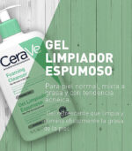 CeraVe gel limpiador espumoso foaming 473ml - Imagen 2