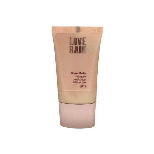 Love Rain Base Matte Cobertura Fluida