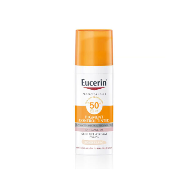 Eucerin Pigment Control Tinted FPS 50+ con color tono claro 50ml