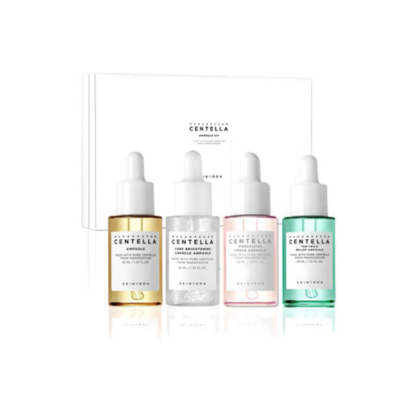 SKIN1004 MADAGASCAR CENTELLA AMPOULE KIT (30ML+30ML+30ML+30ML)