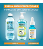 Garnier Skin Active Express Aclara Gel Limpiador Anti imperfecciones 200ml - Imagen 2