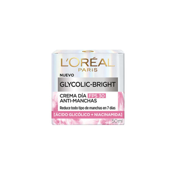 Loreal Glycolic Bright Crema de Día FPS 30 Anti-Manchas 50ml