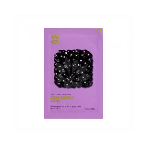 HOLIKA HOLIKA PURE ESSENCE MASK SHEET ACAIBERRY 23ML
