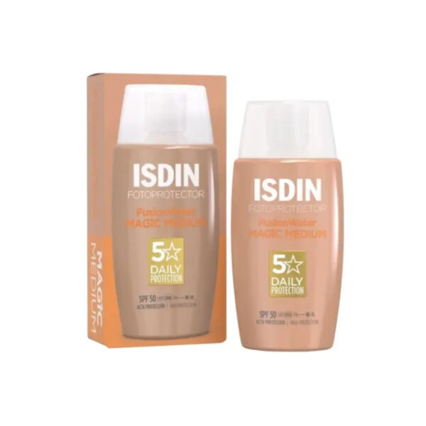 ISDIN fusion water Magic MEDIUM 50 fps 50ml