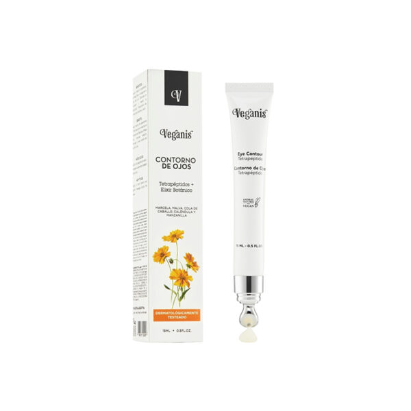 Veganis Contorno de ojos tetrapéptido & Elixír Botánico 15ml