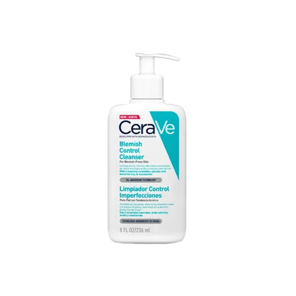 CeraVe limpiador control imperfecciones blemish control 236ml