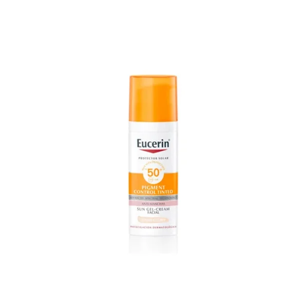 Eucerin Pigment Control Tinted FPS 50+ con color tono claro 50ml