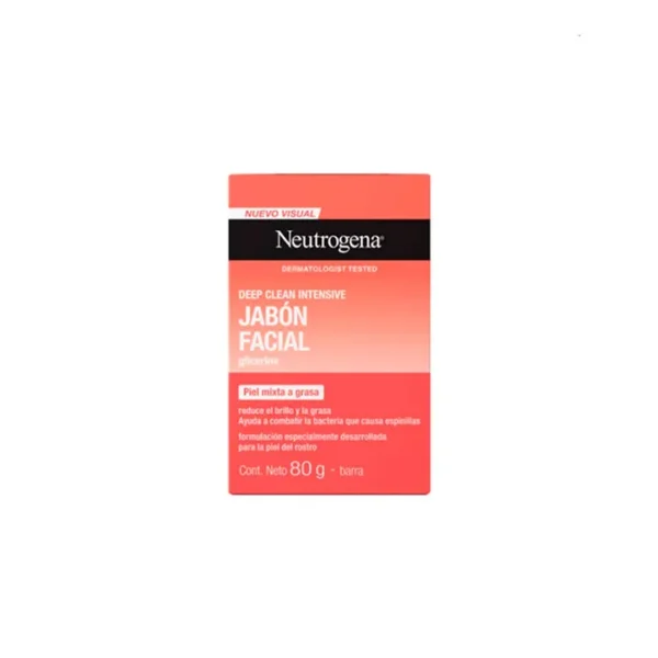 Neutrogena Deep clean jabón en barra 80g