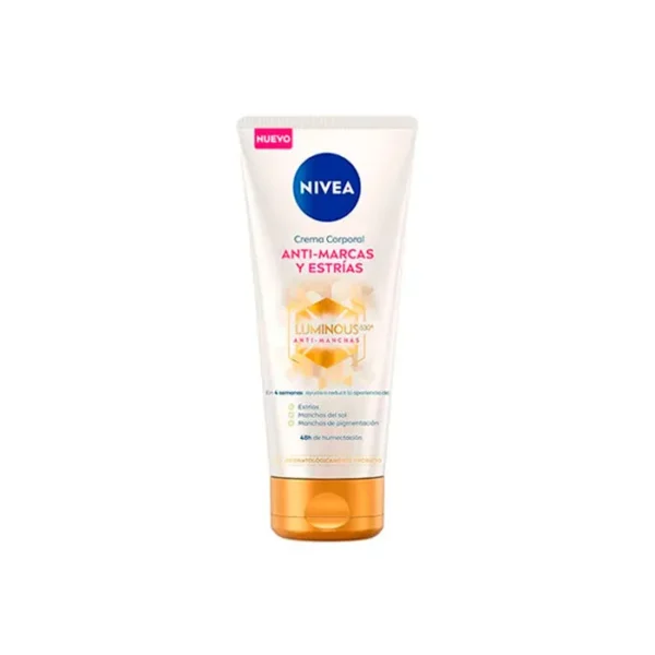 Nivea  Crema Corporal Antiestrías y Manchas LUMINOUS630 200ml