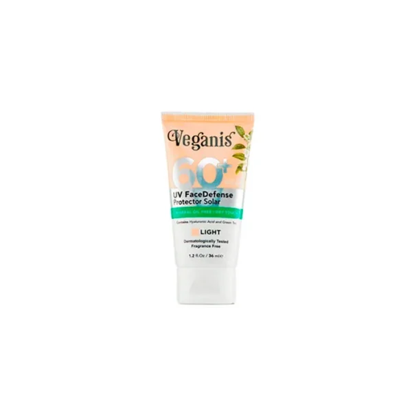 Veganis Protector Solar FPS 60 - Tono Light 36ml