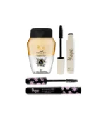 Yuya Set VIDA Look Natural, Máscara 10 aceites + Gel para cejas + Desmaquillante bifásico