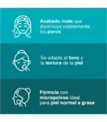 Maybelline FIT ME Matte FPS 22 Base de Maquillaje 30ml - Imagen 3