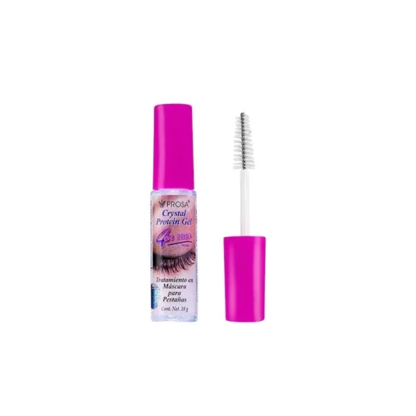Prosa Crystal Protein Gel Tratamiento en mascara para pestañas 18 g.