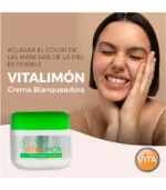 Vitarosa limon Crema Blanqueadora 24gr - Imagen 2