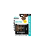 L.A. COLORS Brow kit 3 sombras, pinza y brocha 3.6g