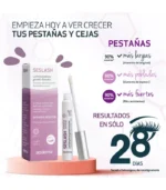 SESDERMA SESLASH SERUM ACTIVADOR DE PESTAÑAS Y CEJAS 5ML - Imagen de 3