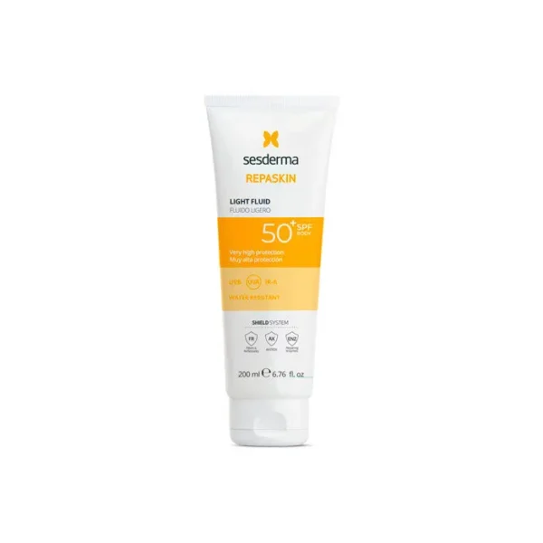 Sesderma Protector Solar Repaskin Fluido Ligero SPF50+ 200ml