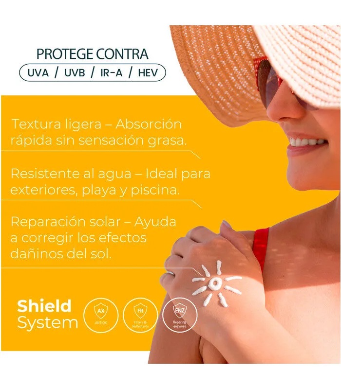 Sesderma Protector Solar Repaskin Fluido Lijero SPF50+ 200ml - Imagen 3