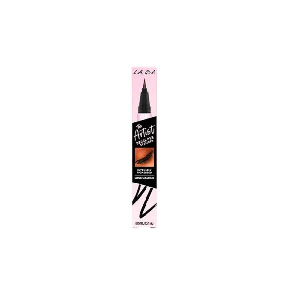 L.A. Girl The Artist Brush Pen Eyeliner Negro 1ml