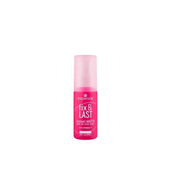 Essence Spray Fijador Make Up Fix y Last Instant Matte 50ml - Imagen 1
