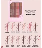Beauty Creations Wooden Lip Pencil Set 1.4 g. (12 pcs) - Imagen 3