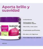 Babaria Mascarilla Capilar De Cebolla Antioxidadnte 400ml - Imagen 2