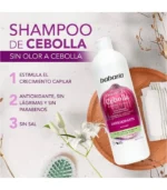 Babaria Shampoo De Cebolla Antioxidante 700ml - Imagen 2