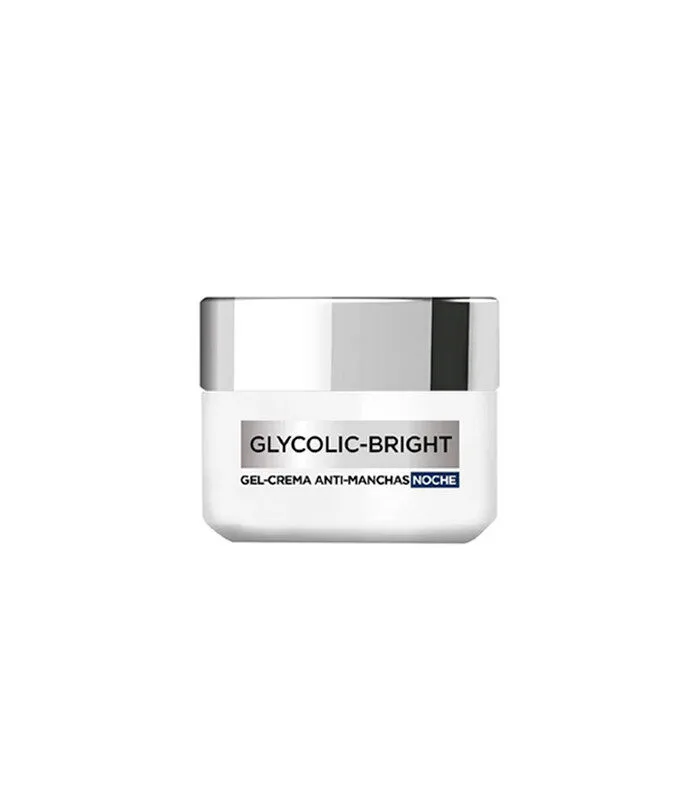 Loreal Glycolic-Bright Gel-Crema De Noche Anti-Manchas 50ml - Imagen de 1
