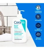 CeraVe Limpiador facial suave para el control de imperfecciones 473ml - Imagen 2