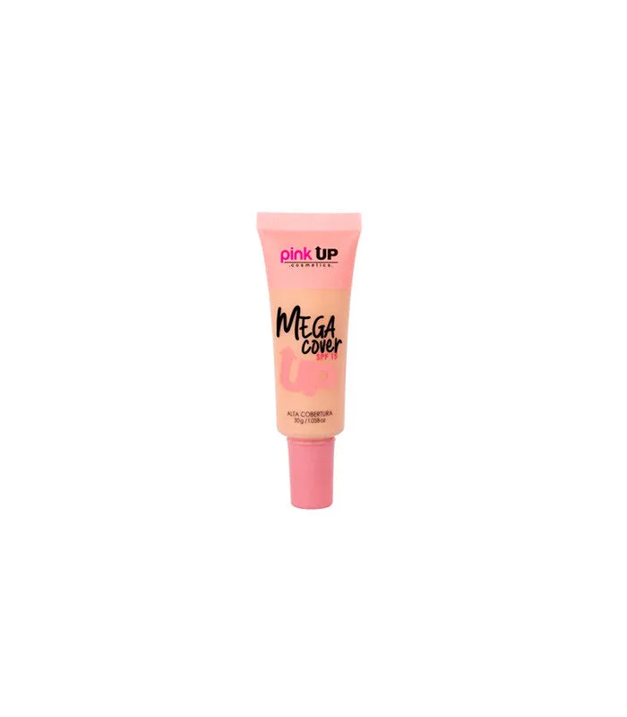PINK UP MEGA COVER BASE LIQUIDA 40g - Imagen 1