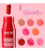 PINK UP LIQUID BLUSH RUBOR LIQUIDO 6ml - Imagen 2