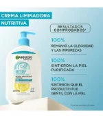GARNIER Crema limpiadora Nutritiva Express Aclara Anti Imperfecciones 250ml - Imagen 2