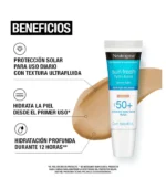 NEUTROGENA Sun Fresh Protector Solar Con Color 40ml - Imagen 2