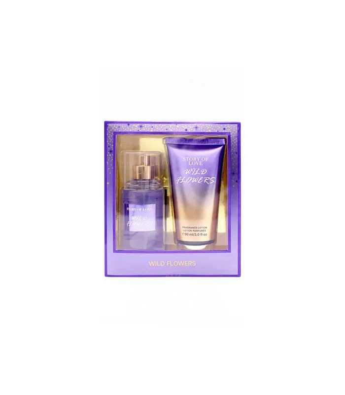V.V. Love Set Wild Flowers (Splash 88ml + Crema 90ml) - Imagen 1