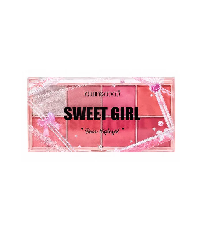 KEVIN Y COCO Paleta Sweet girl Blush y Highlight - Imagen 1