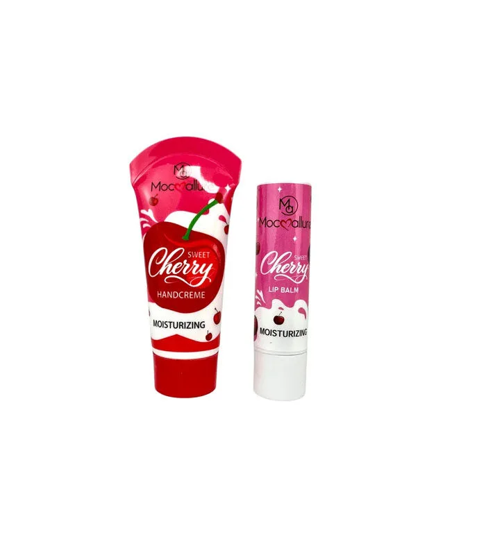 MOCALLURE Sweet Cherry Lip Blam y Hand Creme - Imagen 1