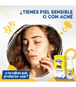 SOLARIS BLOQUEADOR SOLAR FACIAL GEL FPS 30+ 50g - Imagen 2