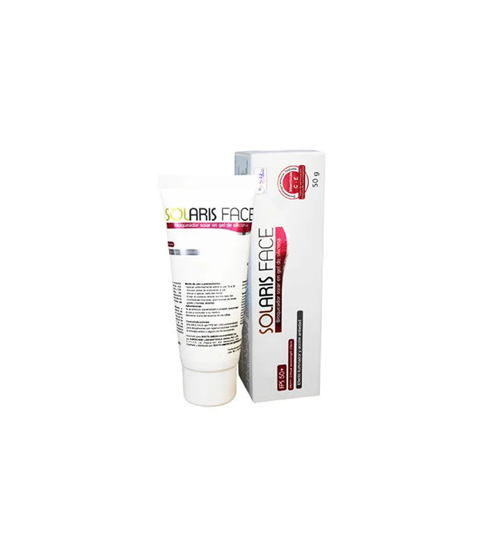 SOLARIS FACE BLOQUEADOR SOLAR EN GEL DE SILICONA FPS 50+ 50g - Imagen 1