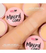 PINK UP MINERAL COVER BASE DE MAQUILLAJE 9g - Imagen 2