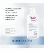 EUCERIN BABY CREMA CORPORAL CON DEXPANTENOL Y MANTECA DE KARITE 400ml - Imagen 2