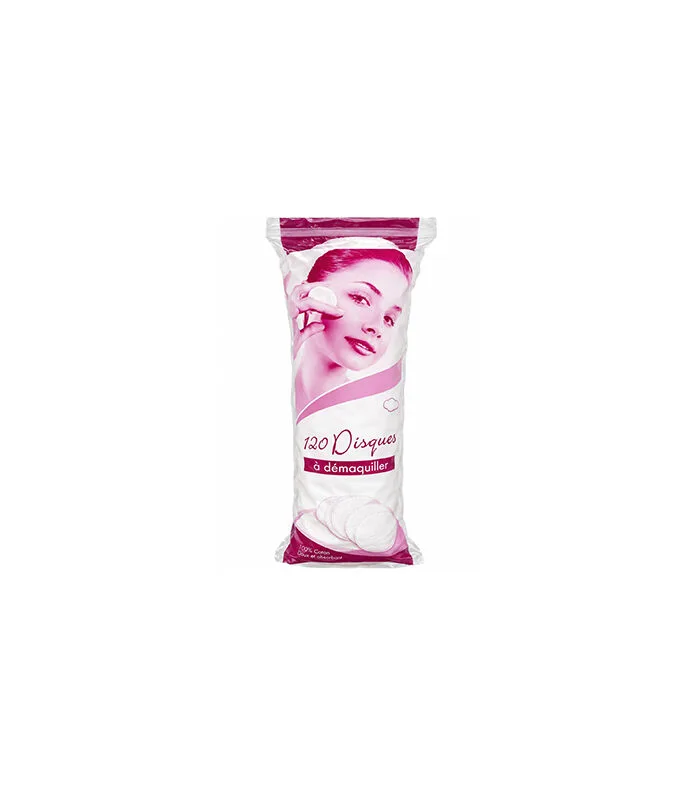 Discos De Algodón Para Maquillaje 120 Piezas - Imagen 1