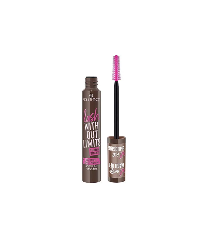 Essence Máscara Lash Without Limits Brown 13ml - Imagen 1