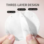 Cosmetic Cotton Almohadillas Circulares de Algodón Para el Cuidado de la Cara 80 Piezas - Imagen 2