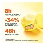 GARNIER VITAMINA C TOQUE SECO HIDRATANTE ANTIMANCHAS 85g - Imagen 4